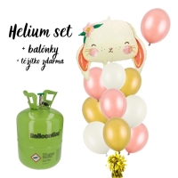 Helium set - Vhodn set helia a balnk "Krlek"