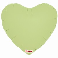 BALNEK fliov Srdce pastelov zelen 35cm 5ks