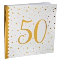 Kniha host 50. narozeniny zlat
